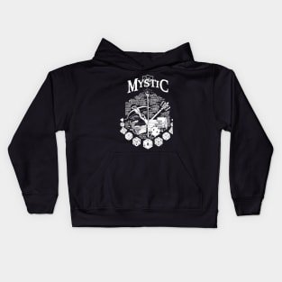 RPG Class Series: Mystic - White Version Kids Hoodie